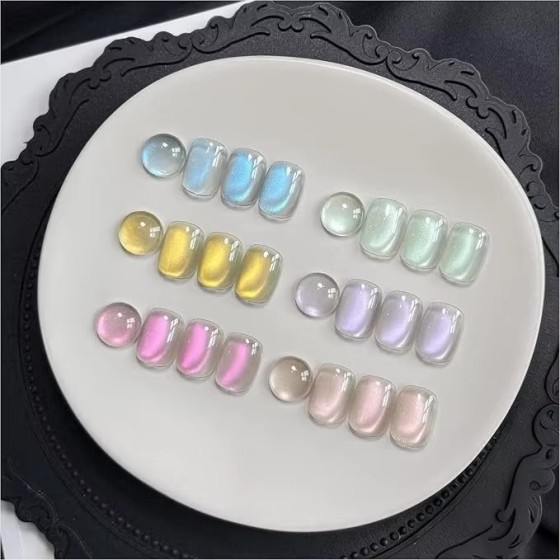 LBT NAIL Cat Eye Gel Nail Polish Set 6 Colors