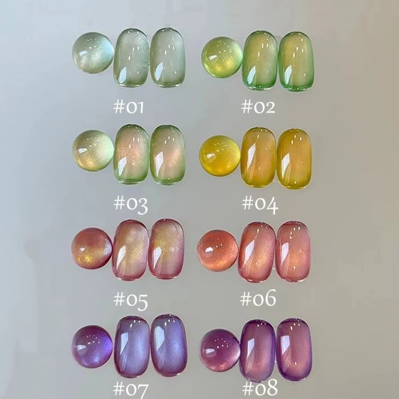LBT NAIL Spring And Summer Colorful Fruit Series Cat Eye Gel Nail Polish (Copy)