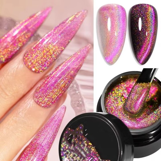 LBT NAIL Pink Light Cat Magnetic Gel Nail Polish